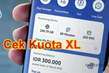 Cara Cek Kuota XL