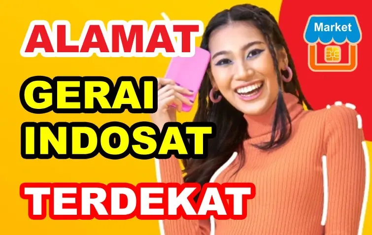 Gerai indosat terdekat
