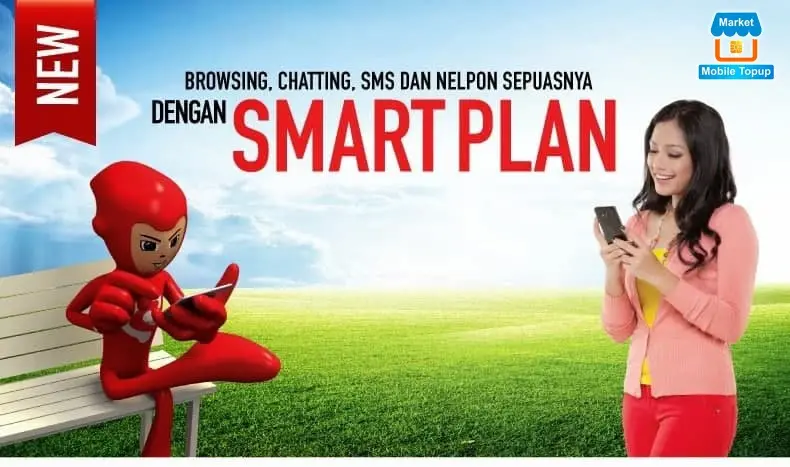 Harga Pulsa Paket Telepon dan SMS Market Pulsa