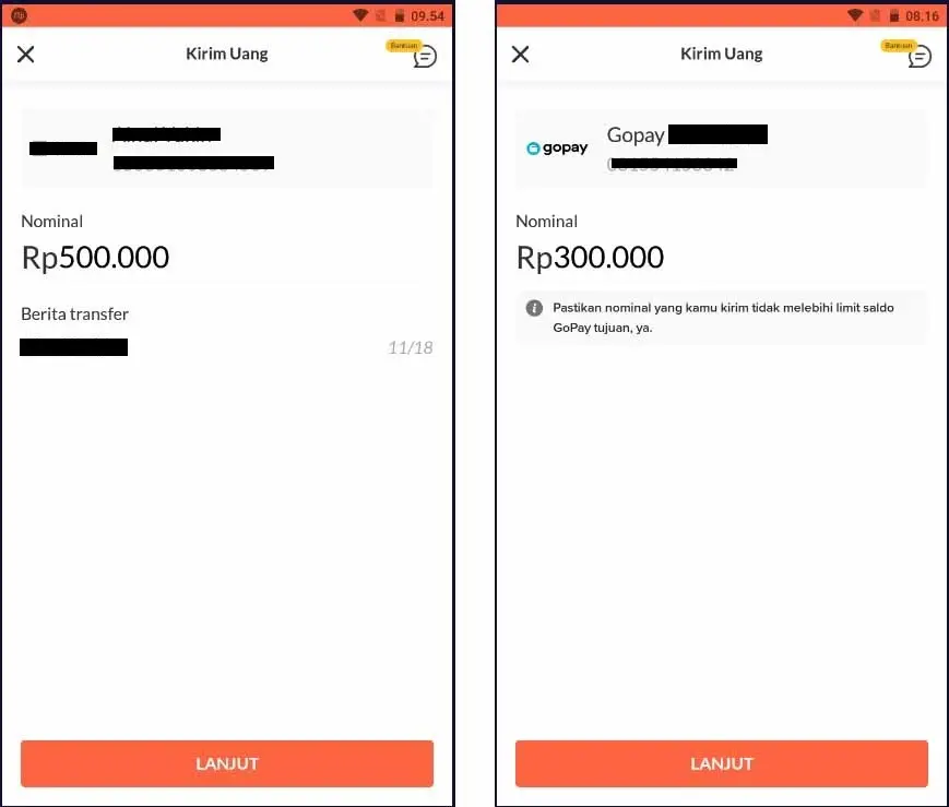 transfer beda bank gratis-Isikan nominal