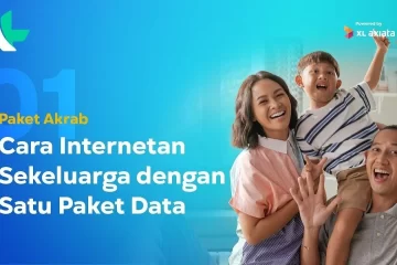 XL Paket Akrab - Cara Internetan Sekeluarga
